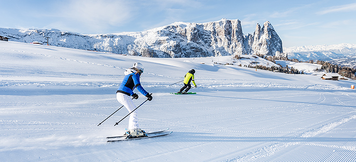 Winter skiing-holidays in Val Gardena